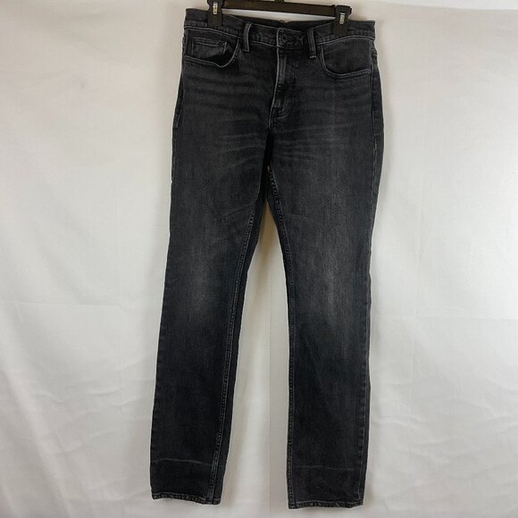 Vince DM/01 The Straight Stretch Jeans Men's 32 Muted Black - Picture 1 of 10